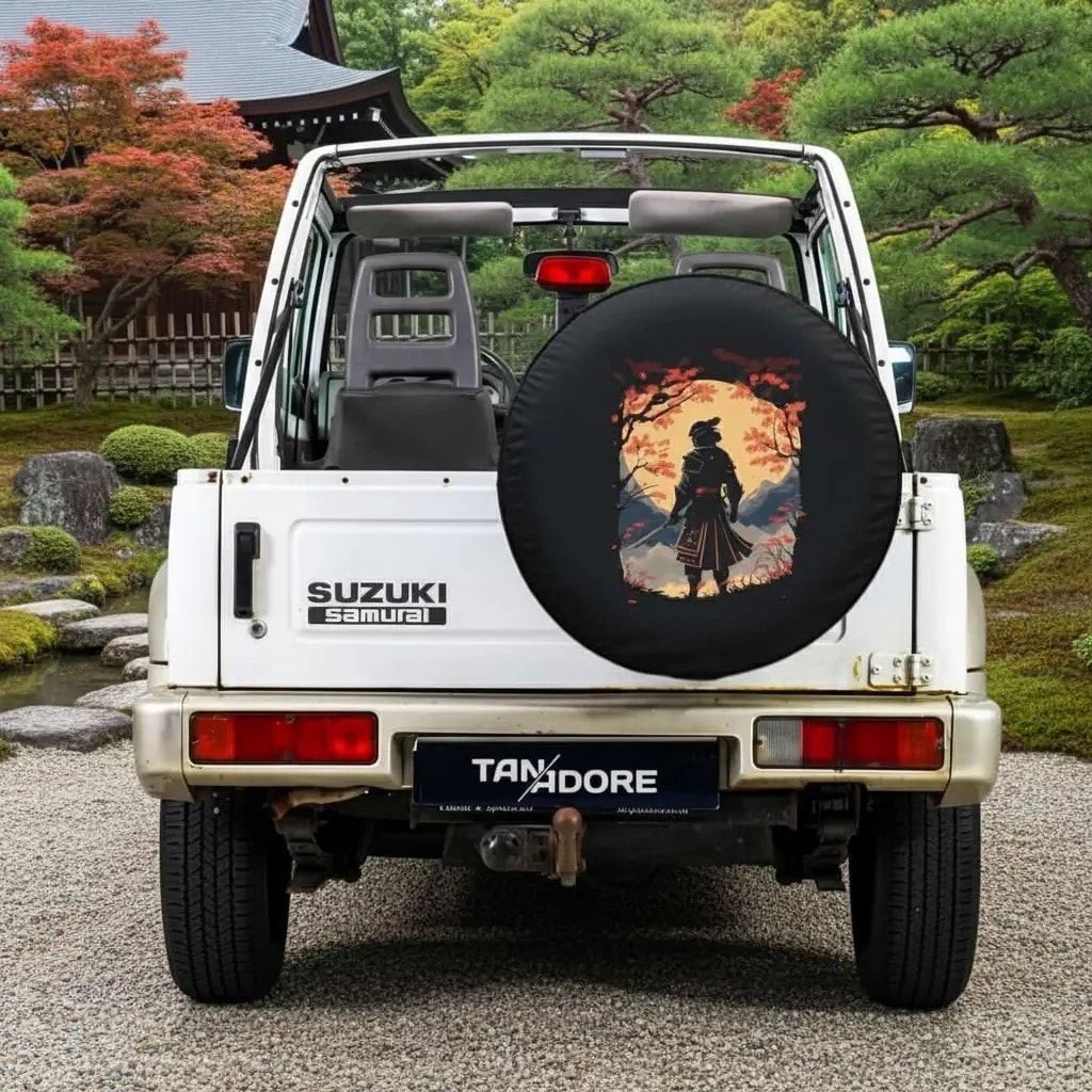 Samurai Spare Wheel Tire Cover